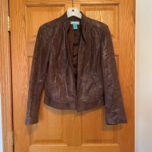 Area Leather Jacket